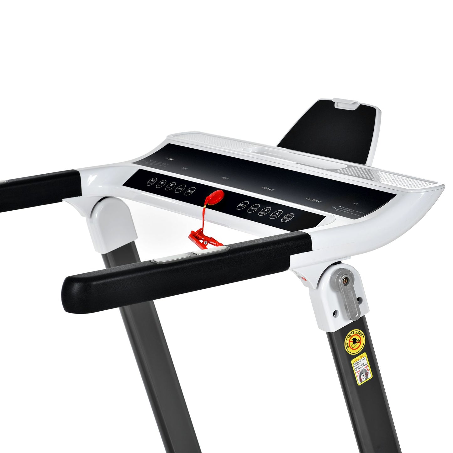 Portable Compact Treadmill;Electric Motorized 3.5HP;14KM/H;Medium Running Machine Motorised Gym 330lbs;Foldable for Home Gym Fitness Workout Jogging Walking;Bluetooth Speaker APP FITIME