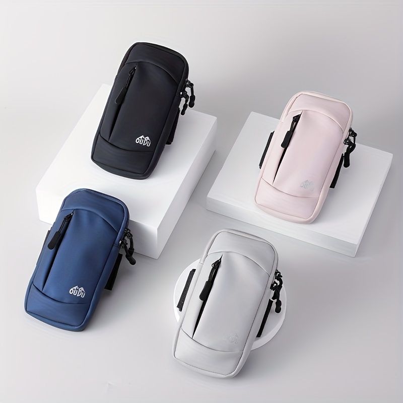High-quality Dual-use Mobile Phone Arm Wrist Bag; Universal Lightweight Large-capacity Waterproof Sweat-proof Sports Bag For Men And Women Outdoor Running Fitness