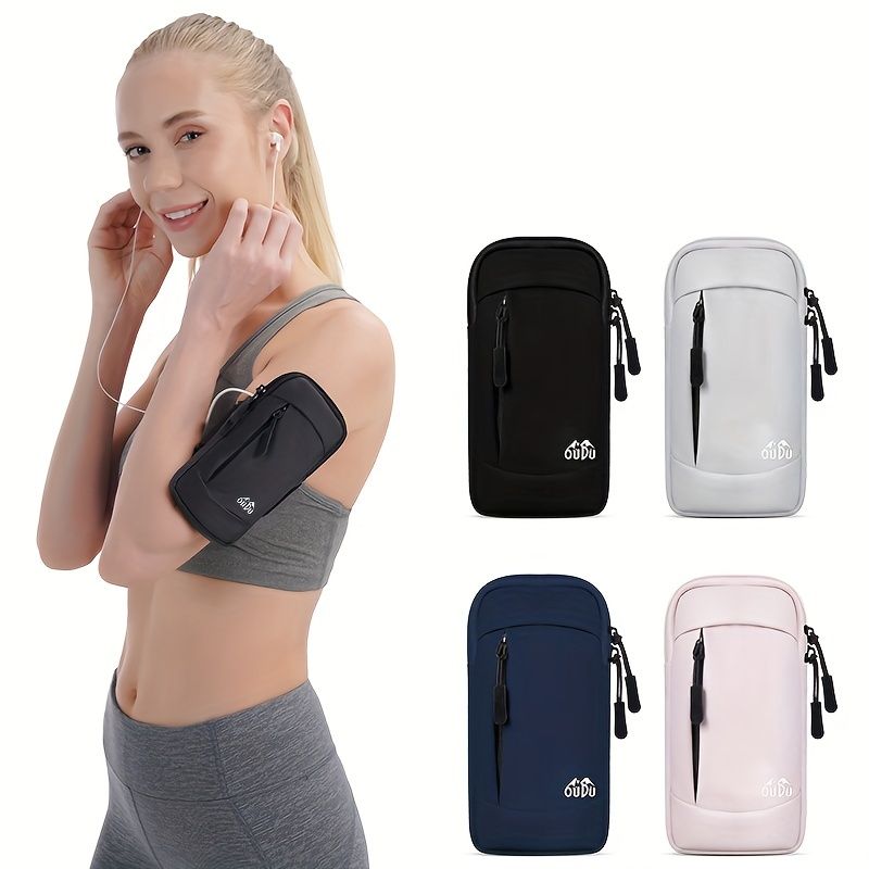 High-quality Dual-use Mobile Phone Arm Wrist Bag; Universal Lightweight Large-capacity Waterproof Sweat-proof Sports Bag For Men And Women Outdoor Running Fitness